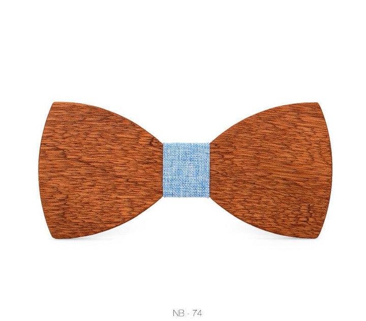 Bow Tie Wood Bow Tie Men's Wood Bow Tie - Muhaab