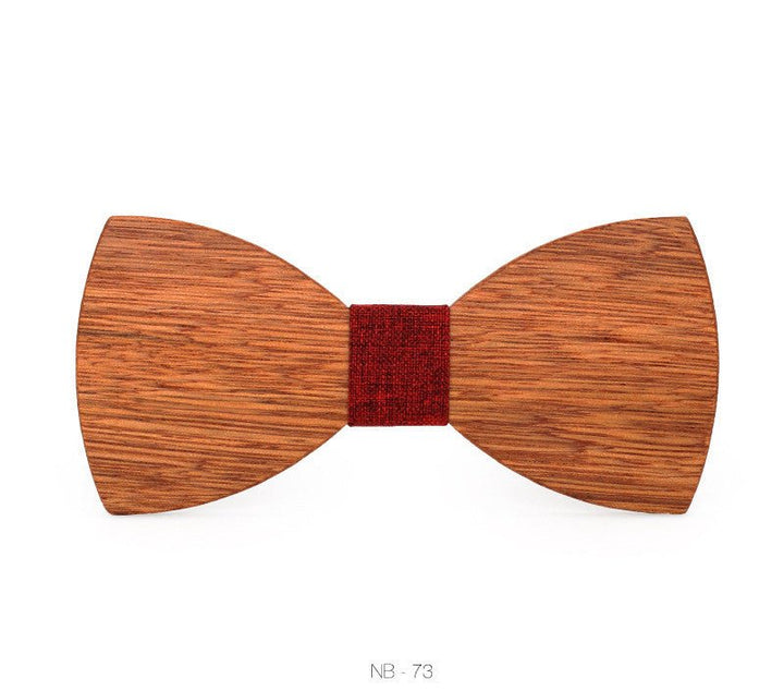 Bow Tie Wood Bow Tie Men's Wood Bow Tie - Muhaab