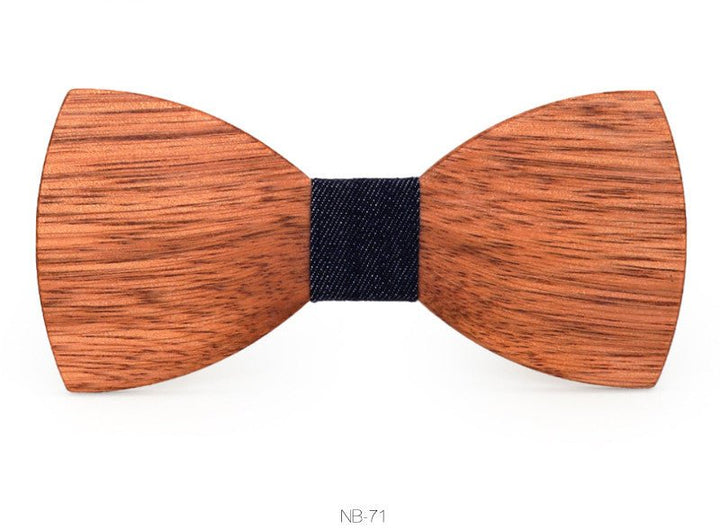 Bow Tie Wood Bow Tie Men's Wood Bow Tie - Muhaab