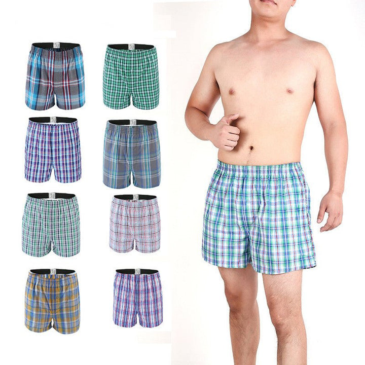 Boxer Men Thin Summer Underwear Cotton Man Big Size - Muhaab