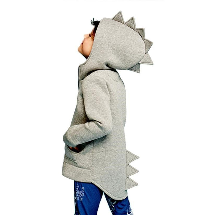 Boys Clothes Kids Baby Boy Jacket Dinosaur Hooded Coat - Muhaab