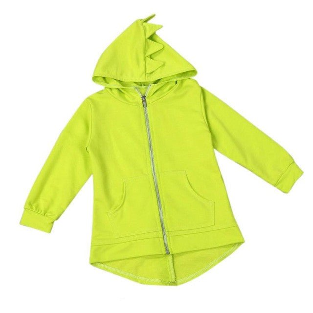 Boys Clothes Kids Baby Boy Jacket Dinosaur Hooded Coat - Muhaab