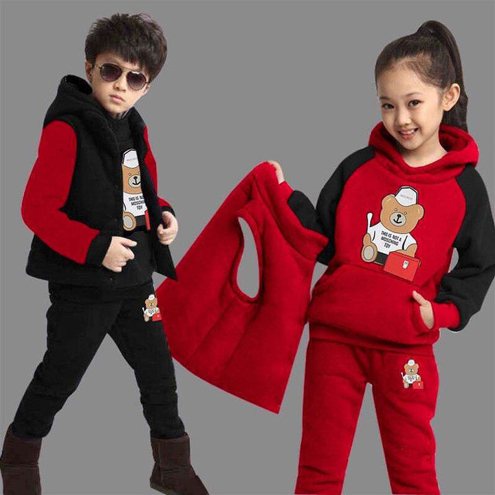 Boys Clothes Sport Suit Casual Boys Clothing 3ps Sets - Muhaab