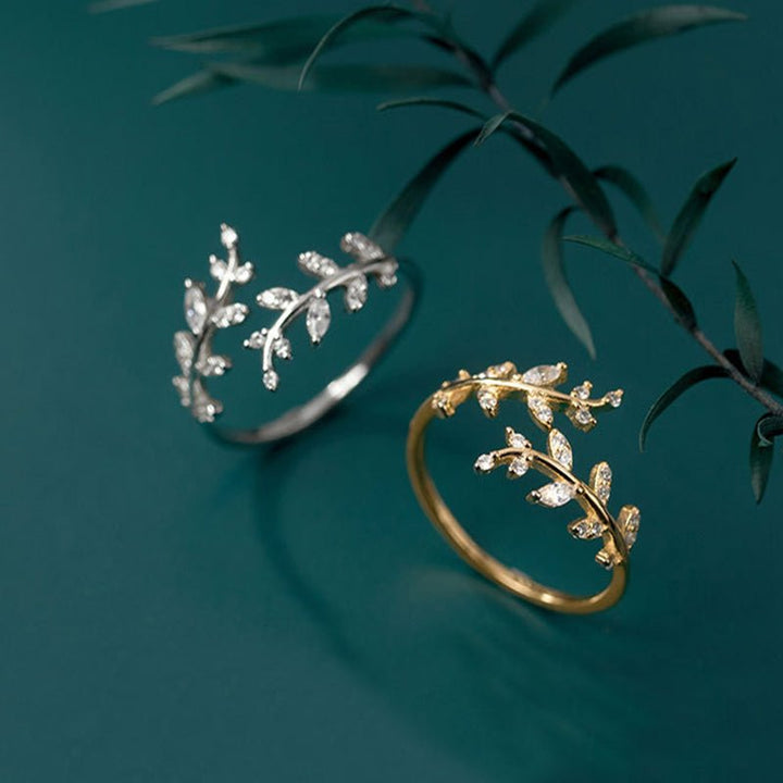 Branch Open Ring For Woman Fashion Spring Summer Jewelry - Muhaab