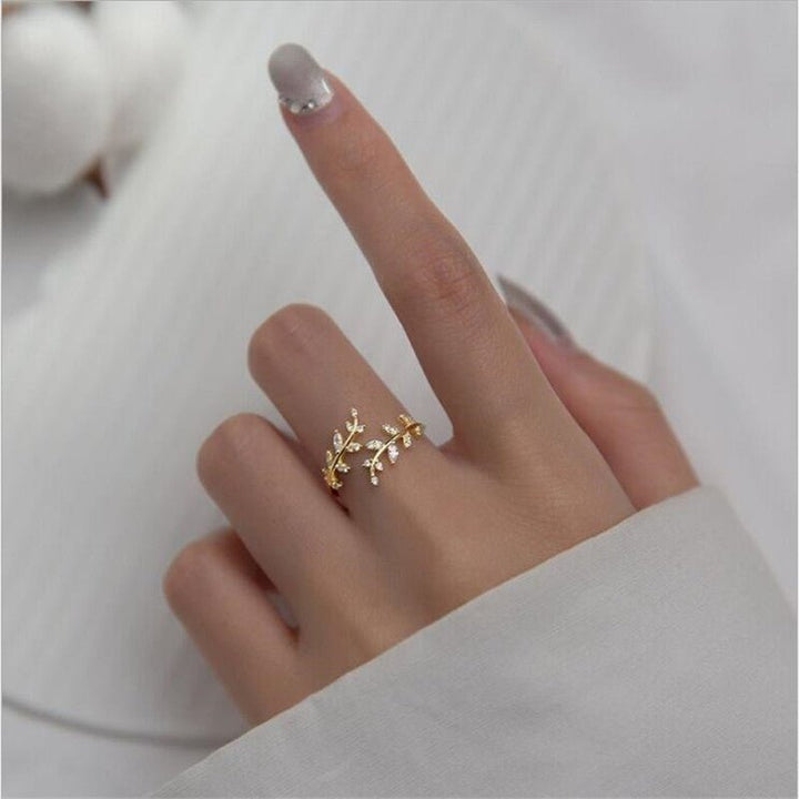 Branch Open Ring For Woman Fashion Spring Summer Jewelry - Muhaab