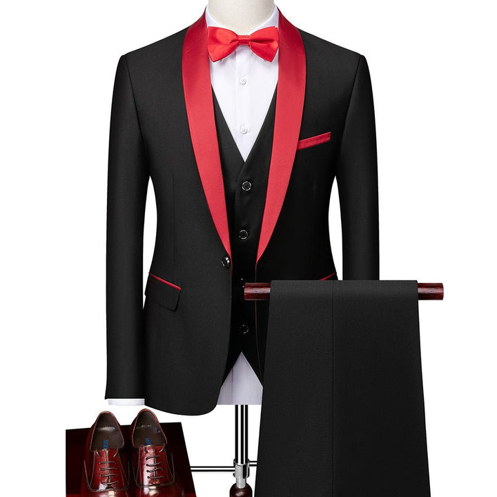 Business Casual Suits Men's Wedding Groom Dresses Pavilion Slim Fit - Muhaab