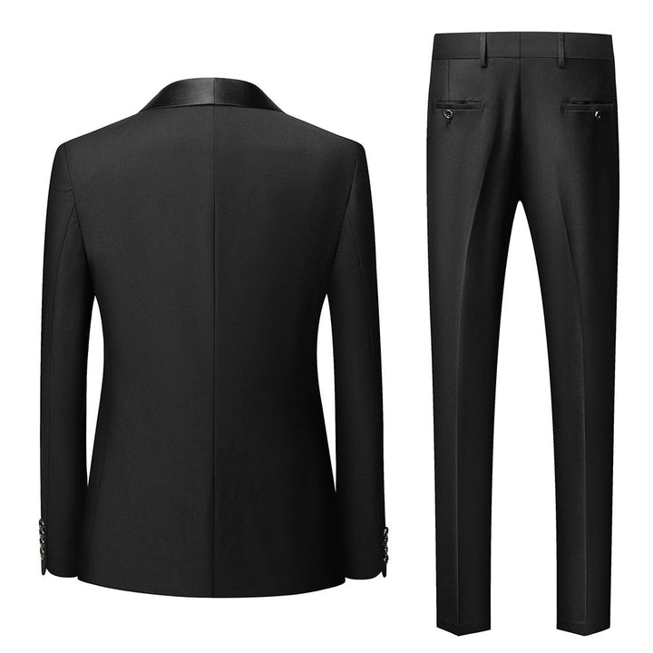 Business Casual Suits Men's Wedding Groom Dresses Pavilion Slim Fit - Muhaab