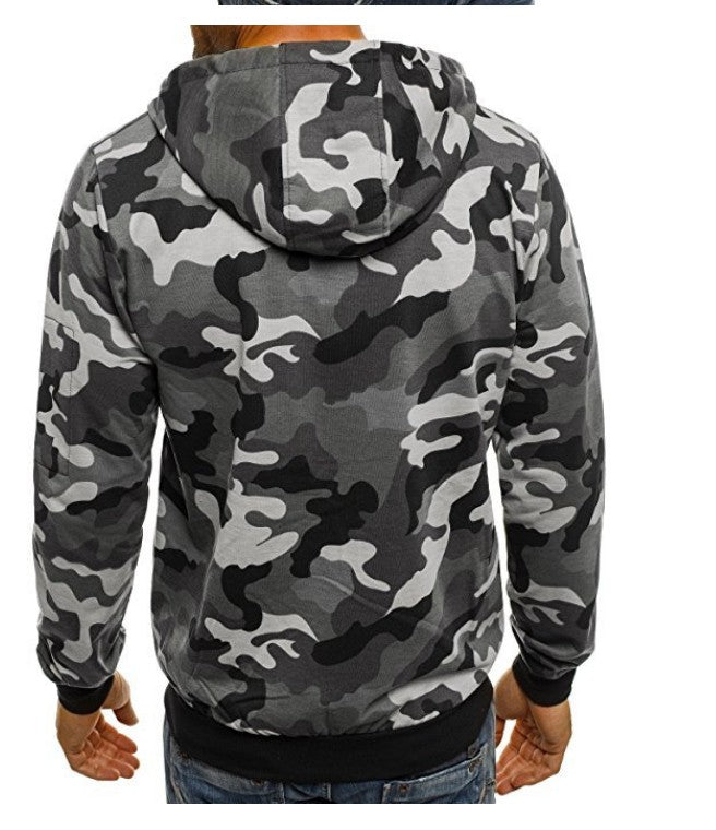 Camouflage Cardigan Hoodies - Muhaab