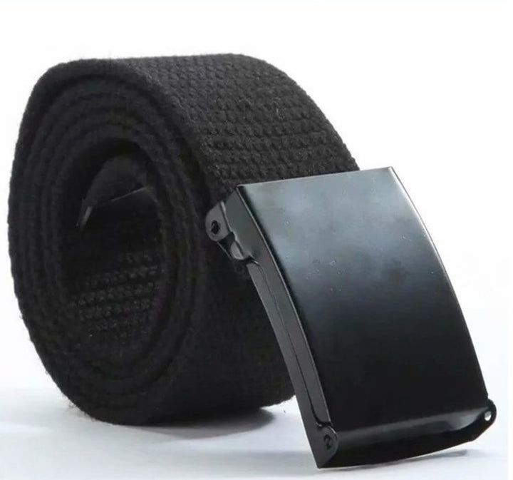 Candy-colored fashionable canvas belts for men and women - Muhaab