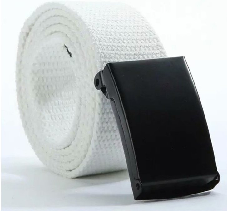 Candy-colored fashionable canvas belts for men and women - Muhaab