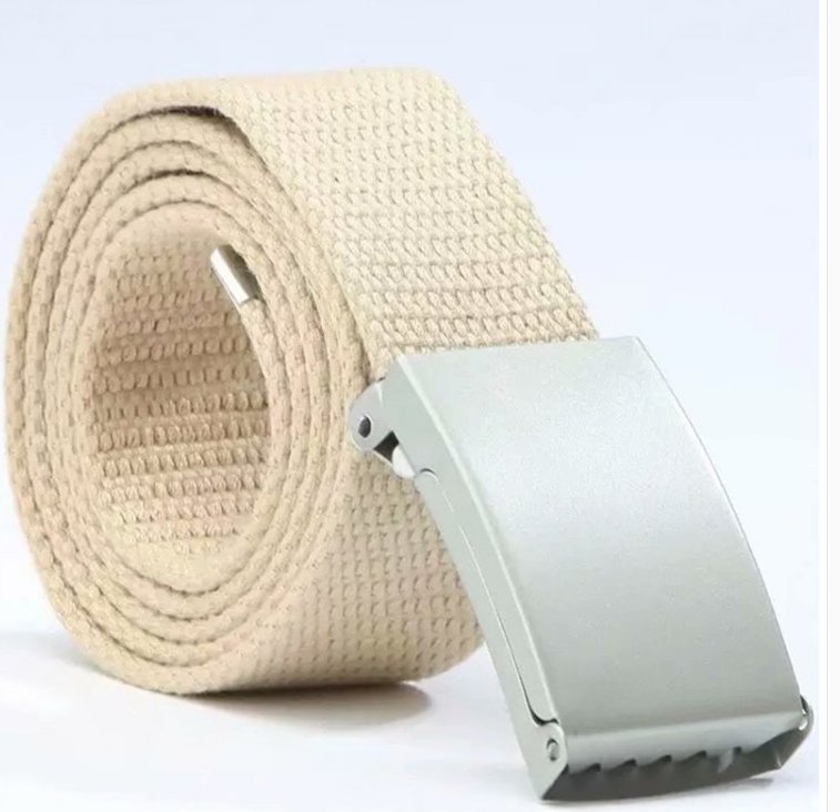 Candy-colored fashionable canvas belts for men and women - Muhaab