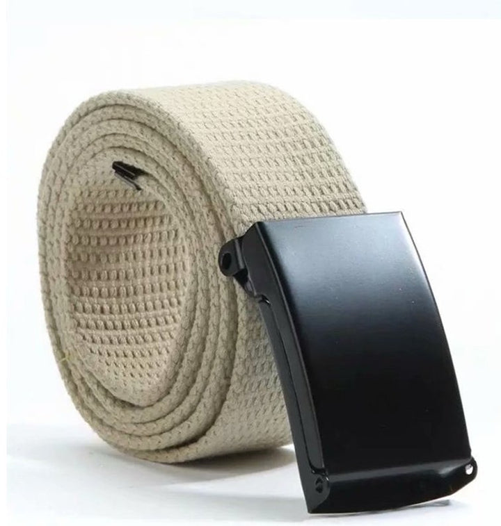 Candy-colored fashionable canvas belts for men and women - Muhaab