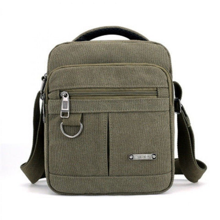 Canvas Bag Men'S Bags Shoulder Messenger Bag Korean Retro Casual Bag Sports Back Bag Men'S Bag - Muhaab