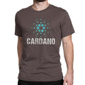 Cardano Ada Logo Cryptos Vintage T Shirts Men Cotton - Muhaab