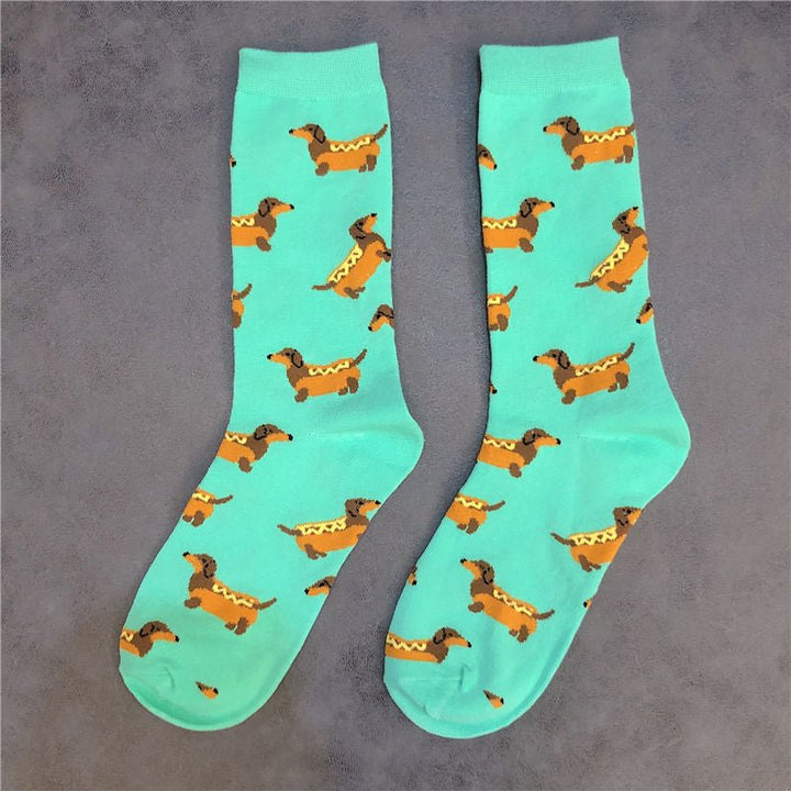 Cartoon Creative Pattern Unisex Socks Cotton Socks Men - Muhaab