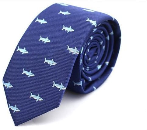 Casual fashion tie narrow cartoon tie - Muhaab