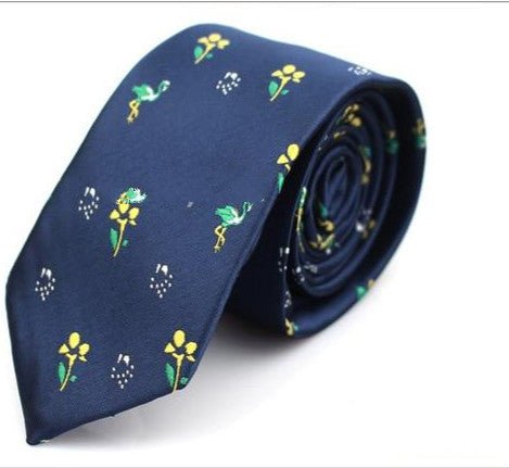 Casual fashion tie narrow cartoon tie - Muhaab