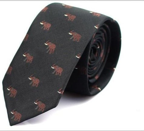 Casual fashion tie narrow cartoon tie - Muhaab