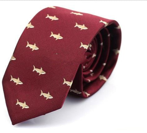 Casual fashion tie narrow cartoon tie - Muhaab