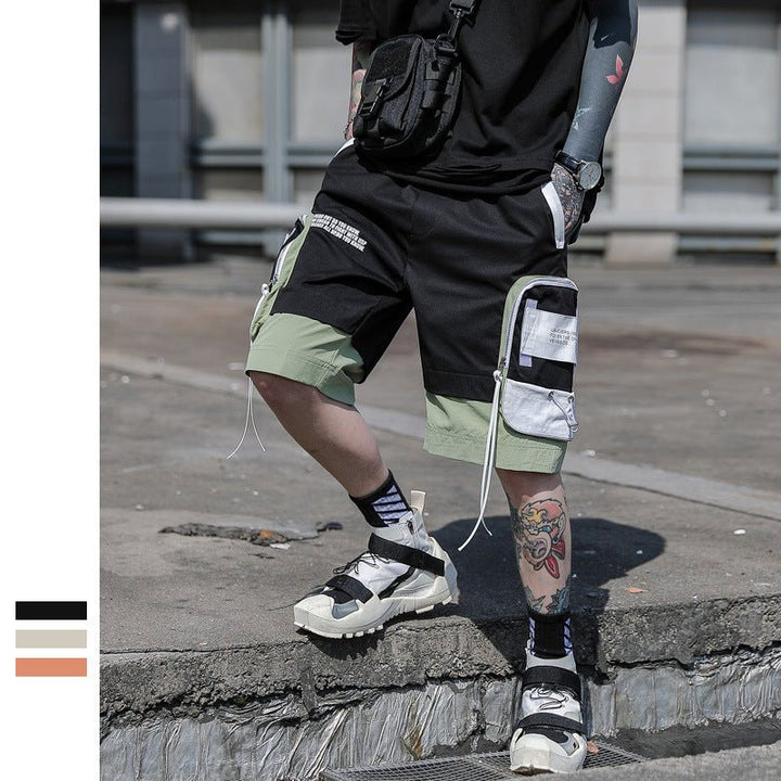 Casual Five-Point Shorts Men Summer Streetwear Korean Ins - Muhaab