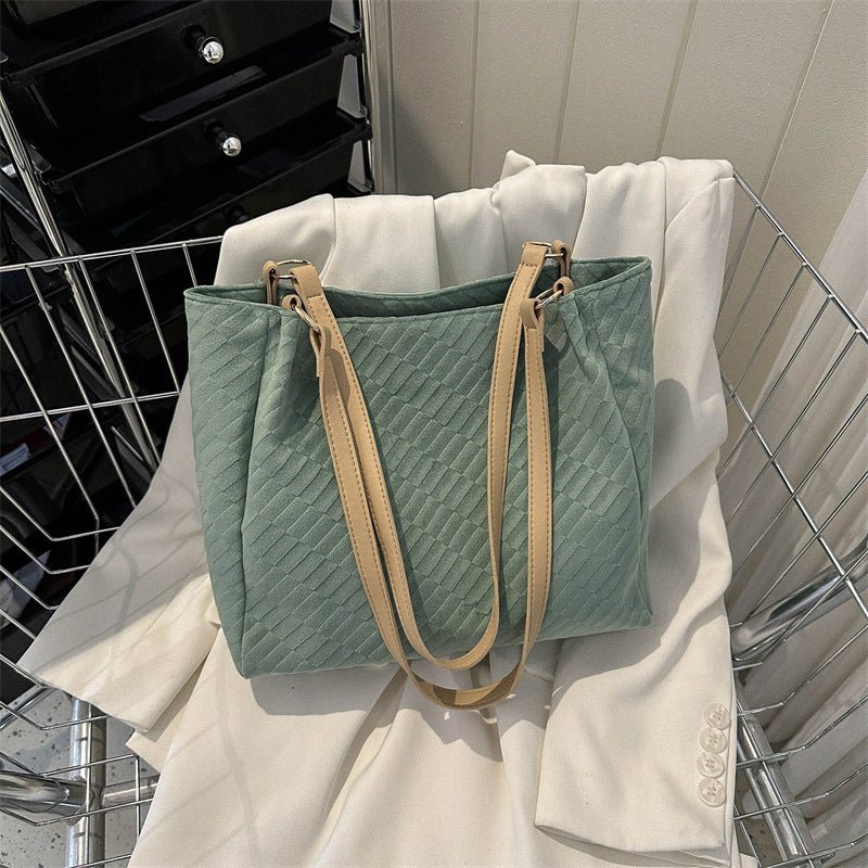 Casual Large Capacity Shoulder Bags Women Fashion Shopping Handbag - Muhaab