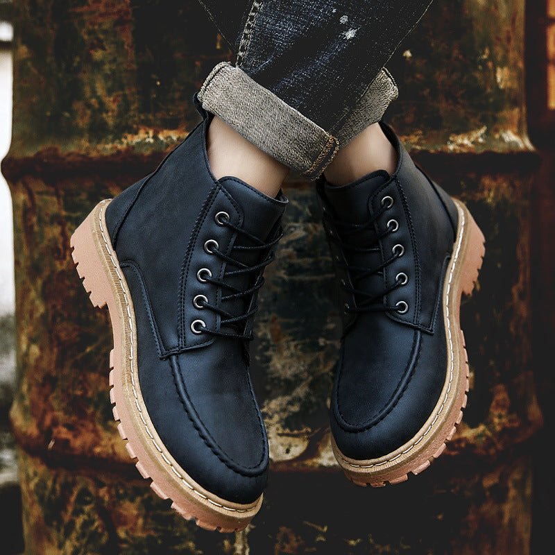 Casual Martin Boots Work Boots Vintage Boots - Muhaab