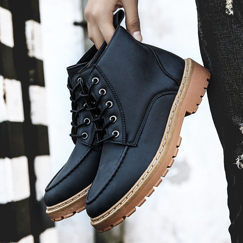 Casual Martin Boots Work Boots Vintage Boots - Muhaab