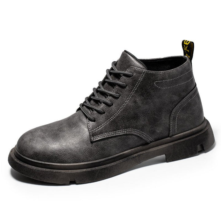 Casual Sports Shoes Plus Cashmere Martin Boots Men - Muhaab