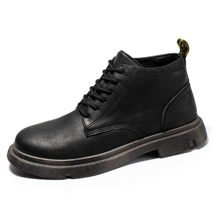 Casual Sports Shoes Plus Cashmere Martin Boots Men - Muhaab