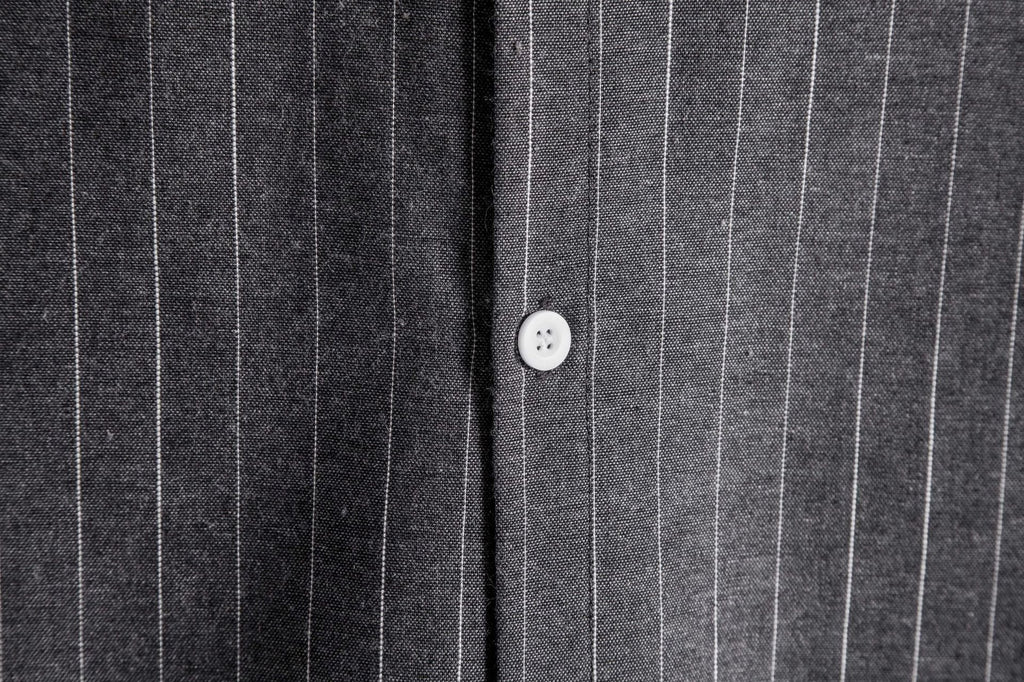 Casual Striped Short-sleeved Shirt For Men - Muhaab