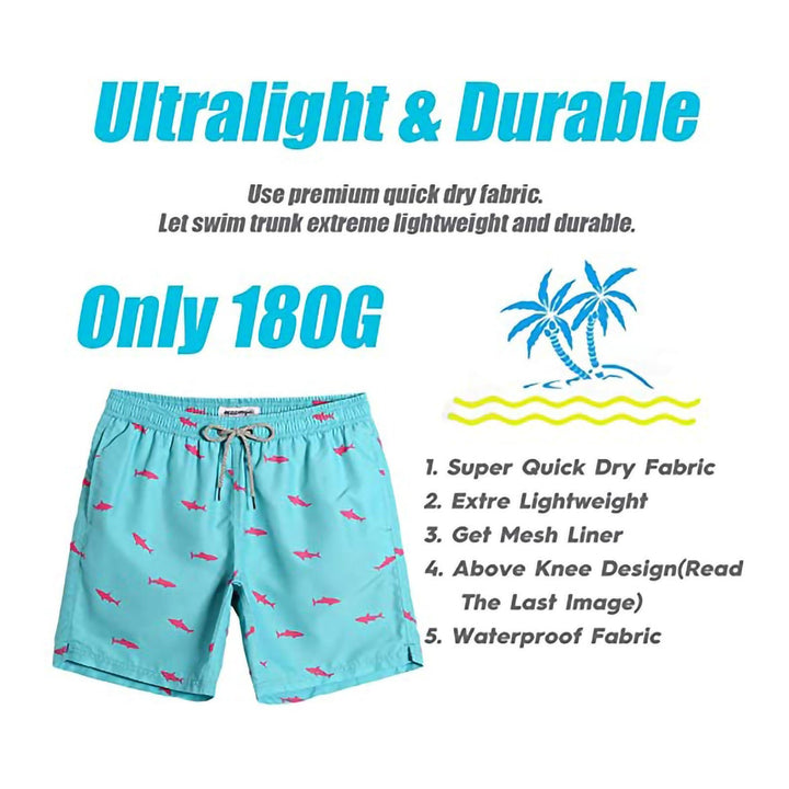 Casual Swimwear Beach Shorts Men - Muhaab