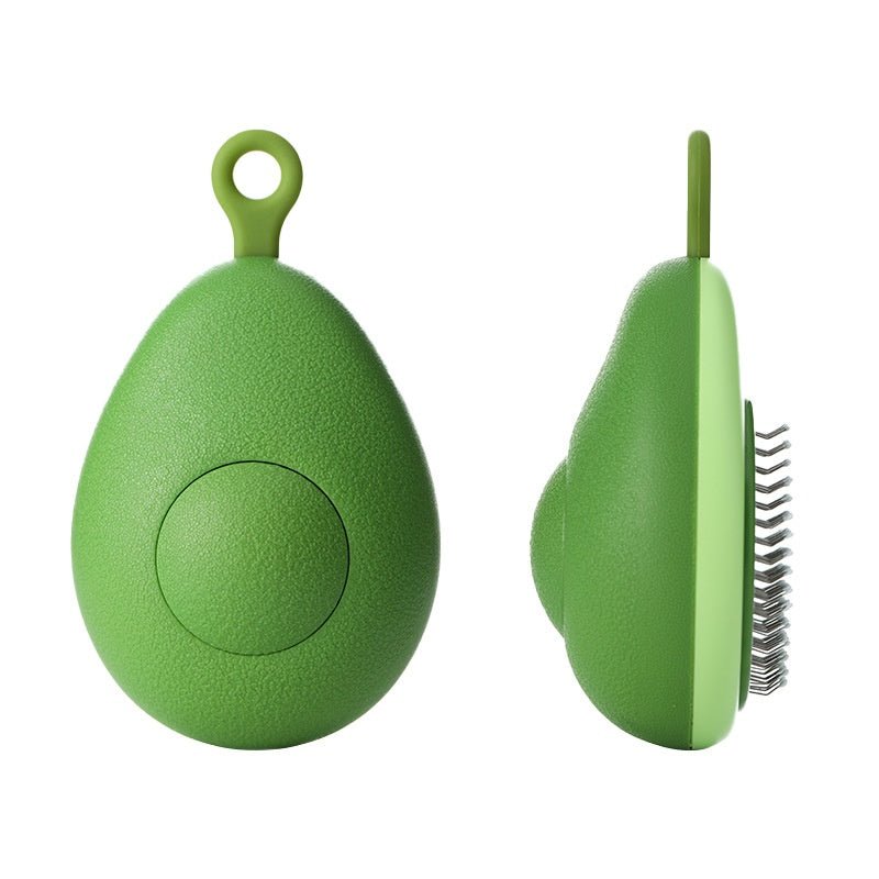 Cat Brush Hair Remover Cleaning Avocado Shaped Dog Grooming Tool Pet Combs Brush Stainless Steel Needle Pet Cleaning - Muhaab
