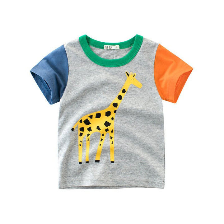 Child short sleeve t-shirt boy half sleeve - Muhaab