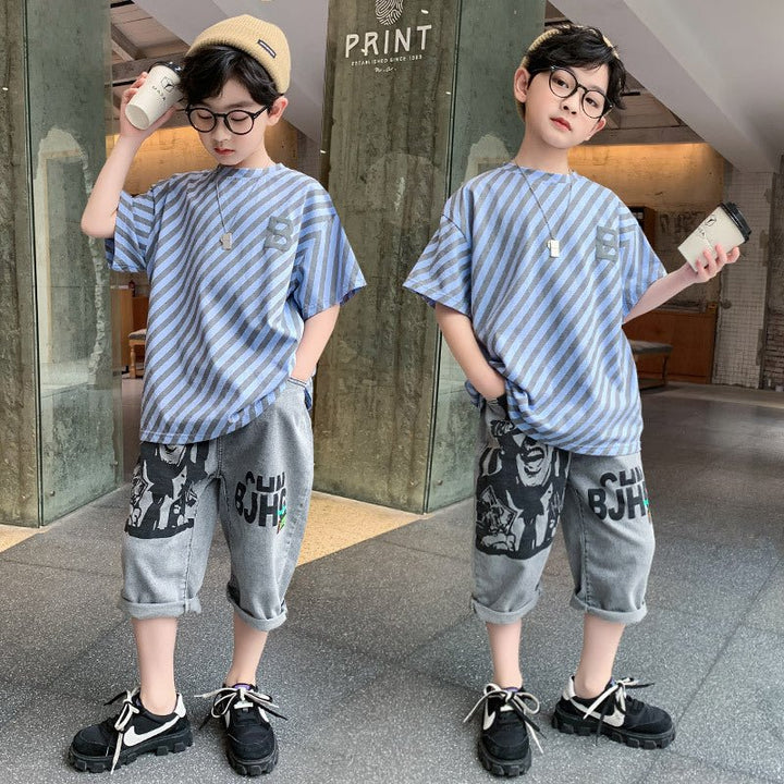 Children's Handsome Children's Summer Clothes - Muhaab