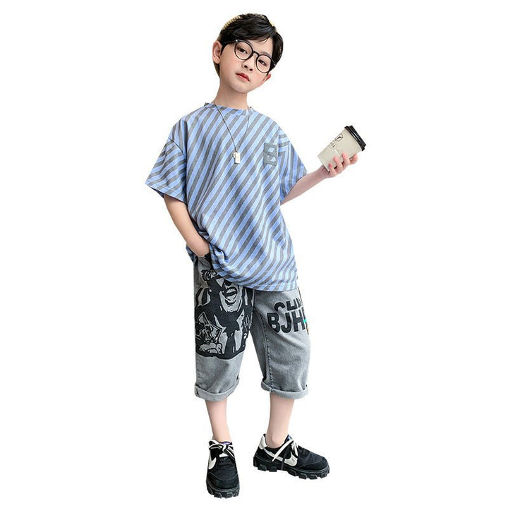 Children's Handsome Children's Summer Clothes - Muhaab