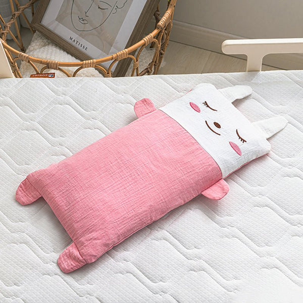 Children's Pillow Four Seasons Universal Newborn Baby 3 Months 6 Breathable Baby Buckwheat Pillow For 1 year old kids- Muhaab