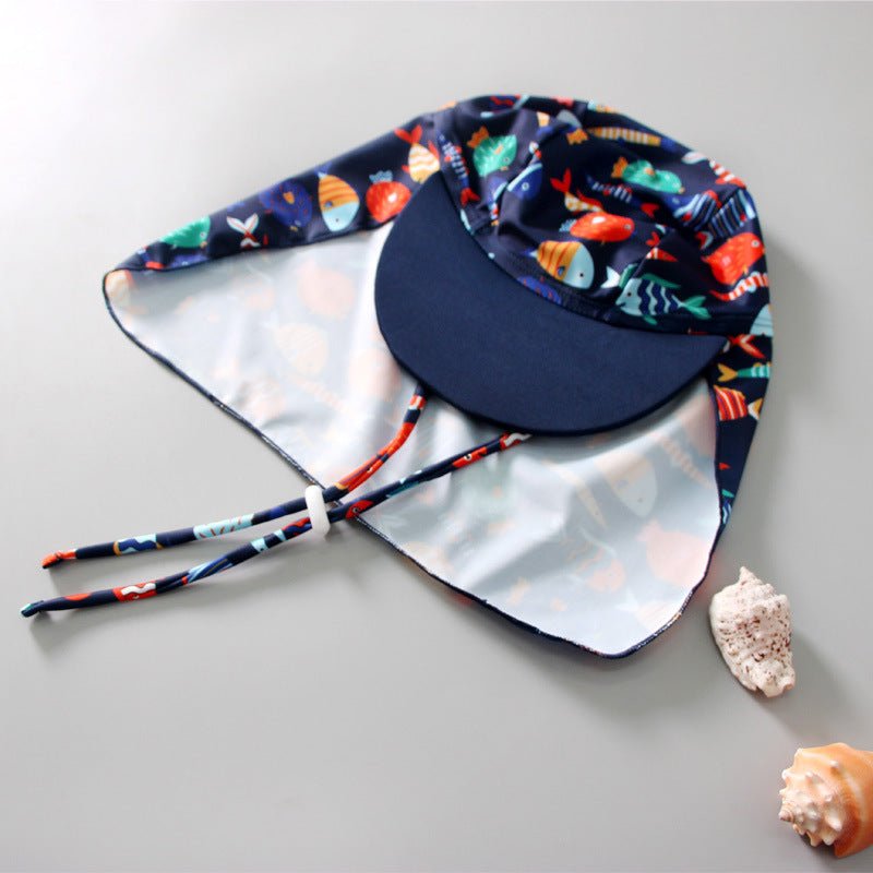 Children's Swimsuit Boy British Keep Warm - Muhaab