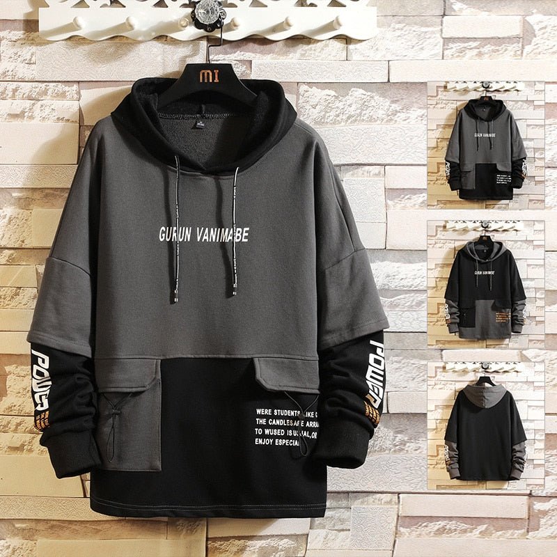Color block hoodie - Muhaab