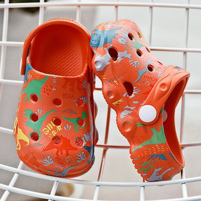Colorful Fashion Summer Children Garden Clogs Shoes Boys&Girls Beach Sandal Kids Lightweight Breathable Slip On Mules- Muhaab