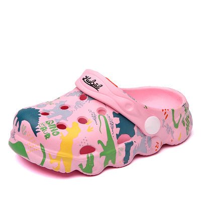 Colorful Fashion Summer Children Garden Clogs Shoes Boys&Girls Beach Sandal Kids Lightweight Breathable Slip On Mules- Muhaab