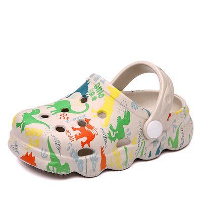 Colorful Fashion Summer Children Garden Clogs Shoes Boys&Girls Beach Sandal Kids Lightweight Breathable Slip On Mules- Muhaab