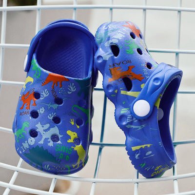 Colorful Fashion Summer Children Garden Clogs Shoes Boys&Girls Beach Sandal Kids Lightweight Breathable Slip On Mules- Muhaab
