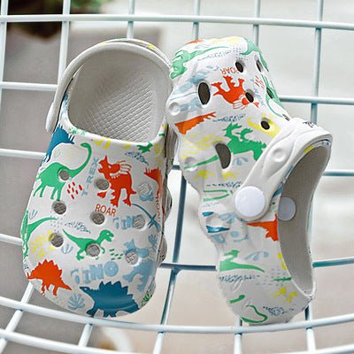 Colorful Fashion Summer Children Garden Clogs Shoes Boys&Girls Beach Sandal Kids Lightweight Breathable Slip On Mules- Muhaab