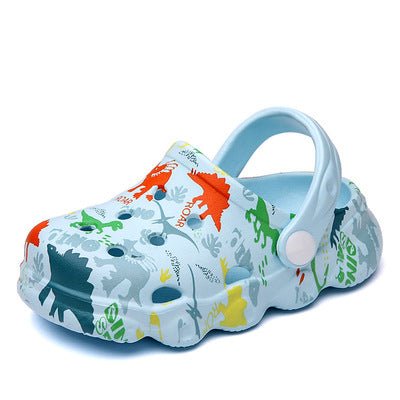 Colorful Fashion Summer Children Garden Clogs Shoes Boys&Girls Beach Sandal Kids Lightweight Breathable Slip On Mules- Muhaab