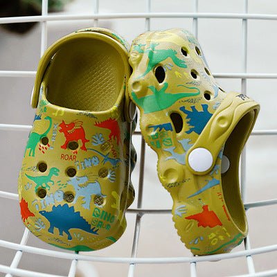 Colorful Fashion Summer Children Garden Clogs Shoes Boys&Girls Beach Sandal Kids Lightweight Breathable Slip On Mules- Muhaab