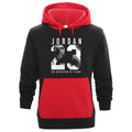 Contrast pullover hoodie - Muhaab