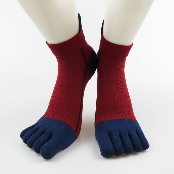 Cotton Toe Socks Men Boy To Protect Ankle Socks - Muhaab