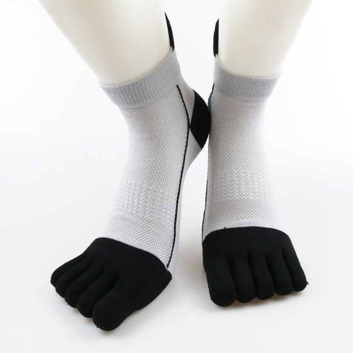 Cotton Toe Socks Men Boy To Protect Ankle Socks - Muhaab