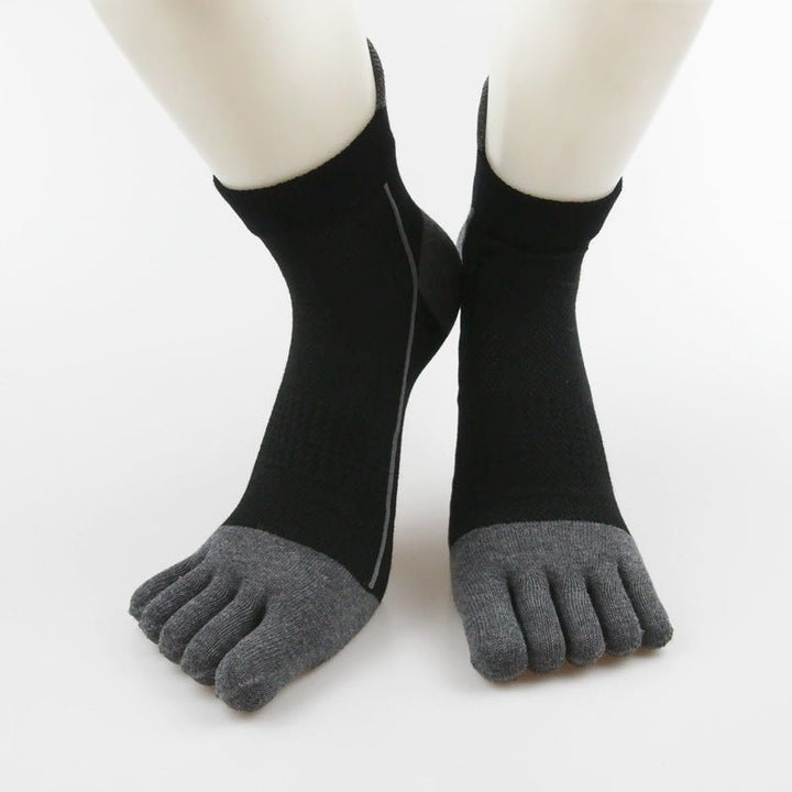 Cotton Toe Socks Men Boy To Protect Ankle Socks - Muhaab