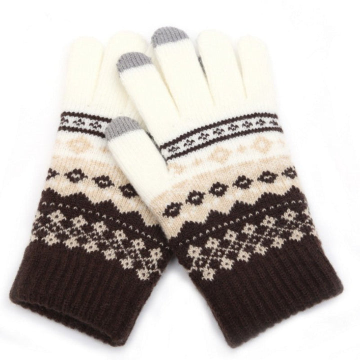 Couple knitted gloves touch screen gloves - Muhaab